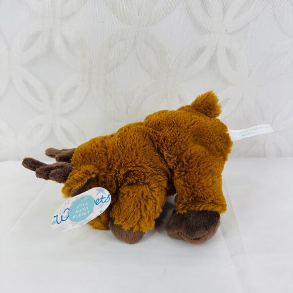 5 for $25| Wishpet Moose 10" Plush Hand Puppet Stuffed Animal 2006 Myra - Picture 5 of 6
